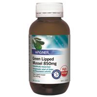 Wagner Green Lipped Mussel Hi Strength 850mg 90 Capsules