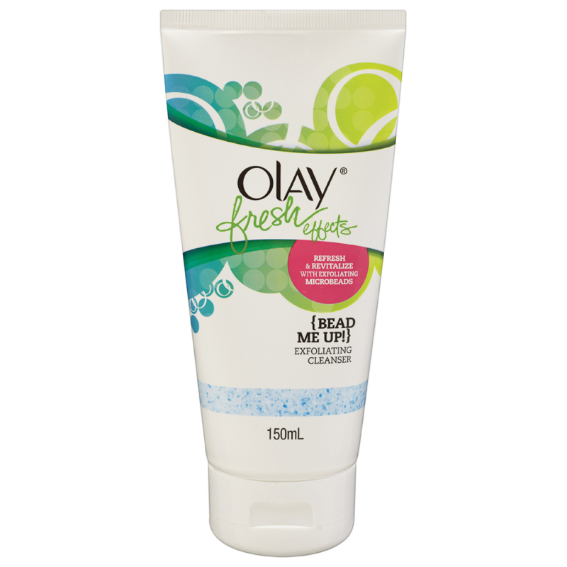Olay Fresh Effects BEAD ME UP Exfoliating Cleanser 150ml Chemist