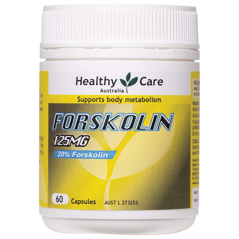 Buy Healthy Care Forskolin 125mg 60 Capsules Online at Chemist 