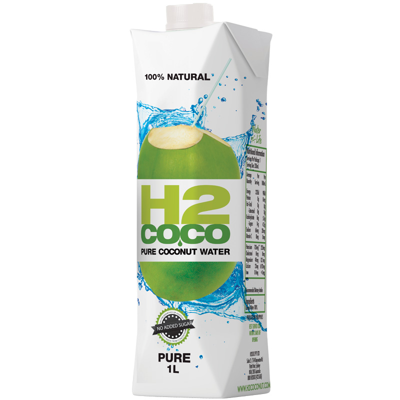 H2COCO Pure Coconut Water 1ltr Chemist Warehouse