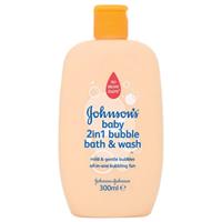 Johnson & Johnson - Johnson's Baby 2 in 1 Bubble Bath 300ml