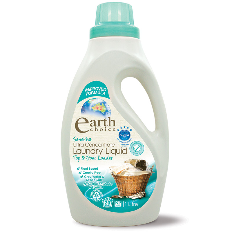 Buy Earth Choice Laundry Liquid Ultra Concentrate Sensitive 1 Litre