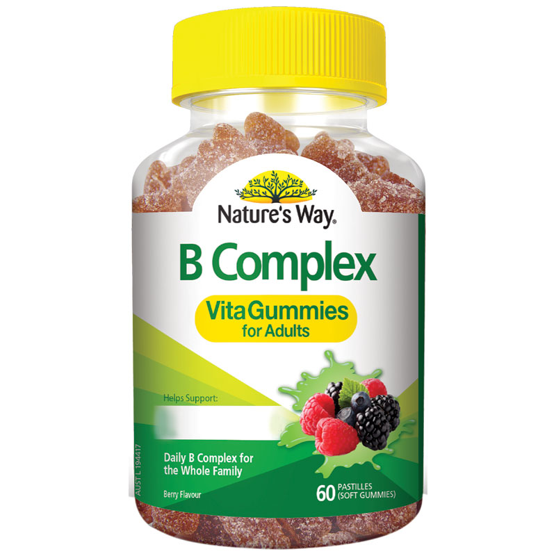 Buy Nature's Way Adult Vita Gummies B Complex 60 Online At Chemist ...