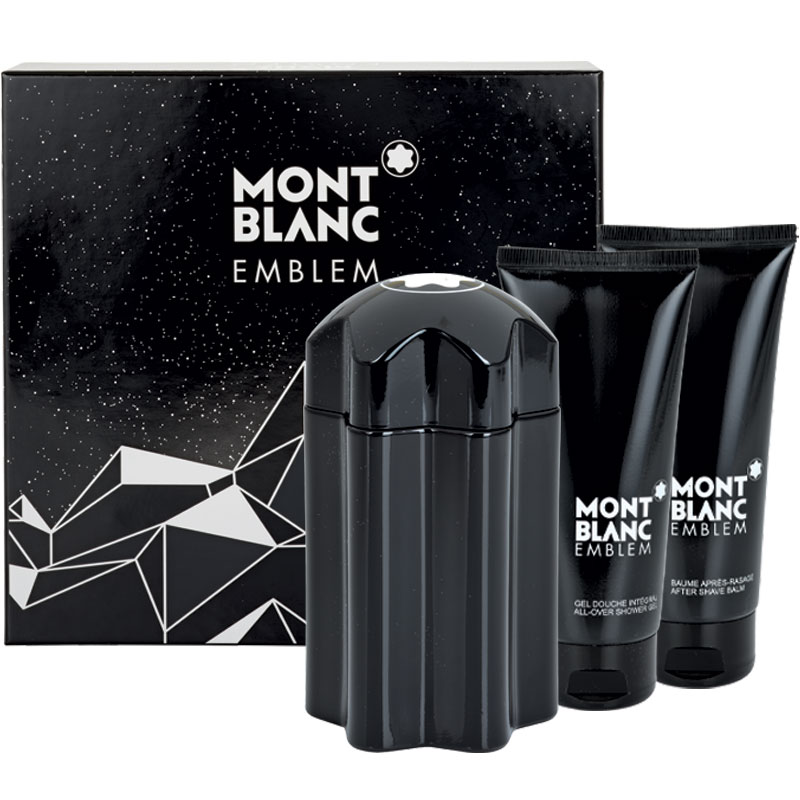 Buy Mont Blanc Emblem Eau de Toilette 100ml 3 Piece Set Online at