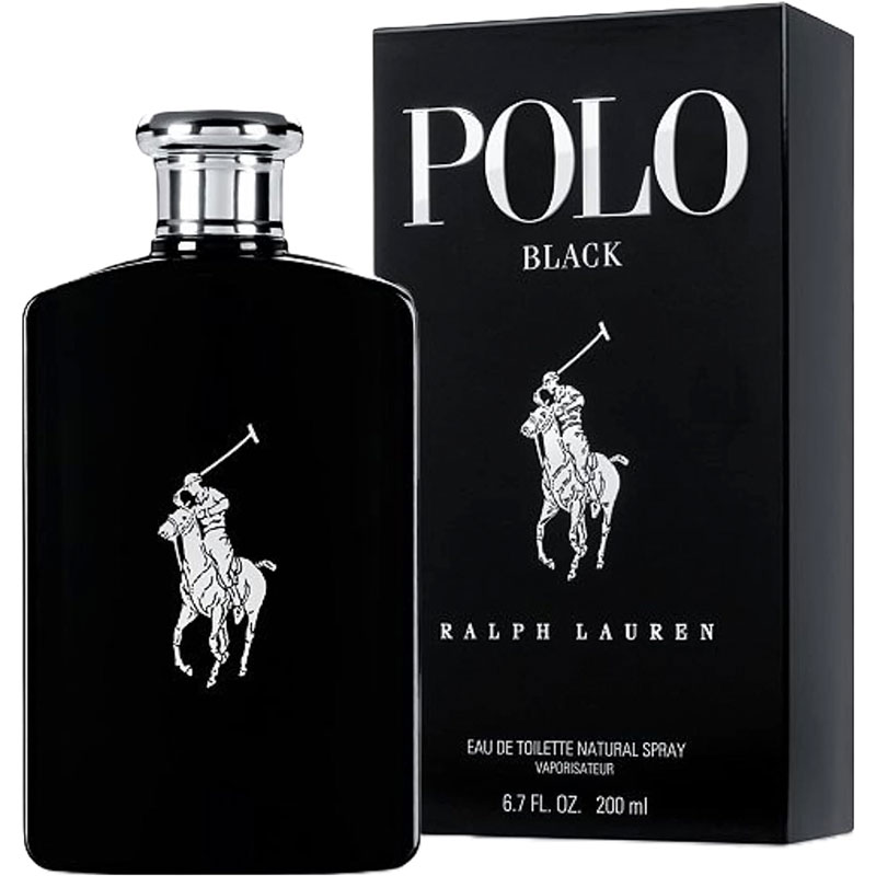 Buy Ralph Lauren Polo Black For Men 200ml Eau de Toilette Spray Online