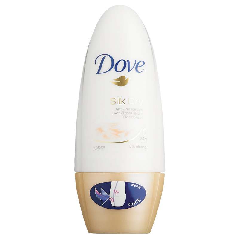 Buy Dove Antiperspirant Deodorant Silk Dry Roll on 50ml Online at