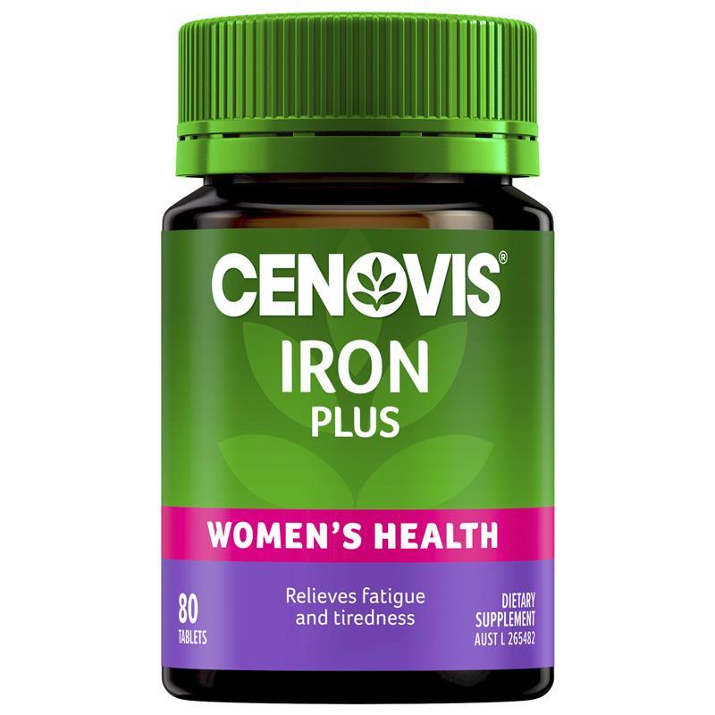 Buy Cenovis Iron Plus 80 Tablets Online at Chemist Warehouse®