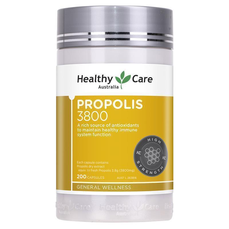 Healthycare Ultra Premium Propolis 3800mg 200 Capsules Ebay