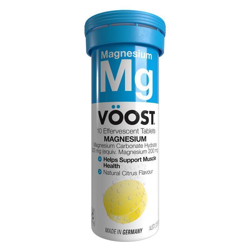 Buy VOOST Magnesium Effervescent 10 Tablets Online at Chemist Warehouse®