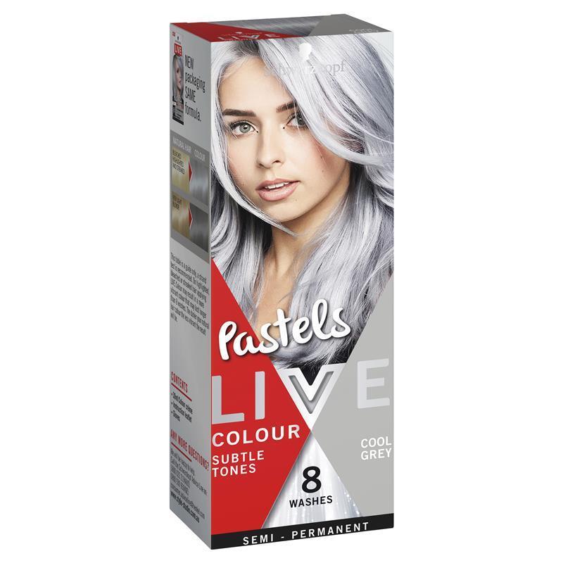 Buy Schwarzkopf Live Colour Pastels Cool Grey Online at Chemist Warehouse®