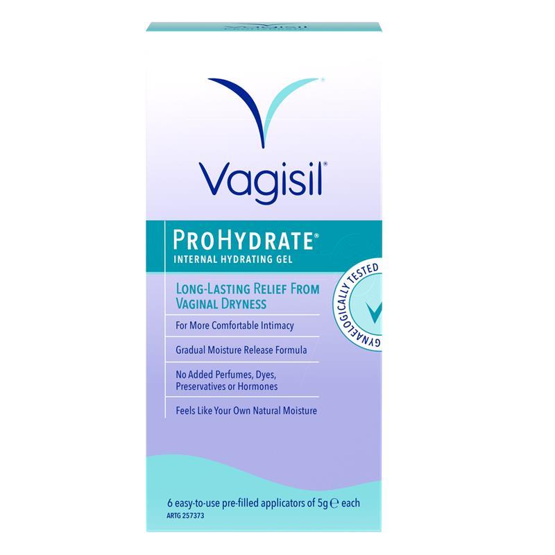 Vagisil ProHydrate Internal Hydrating Gel 6 x 5g | eBay