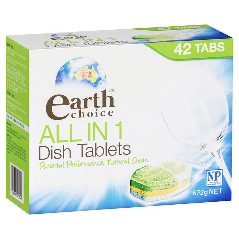 Buy Earth Choice Dishwashing Tablets 42 Pack Online at Chemist Warehouse®