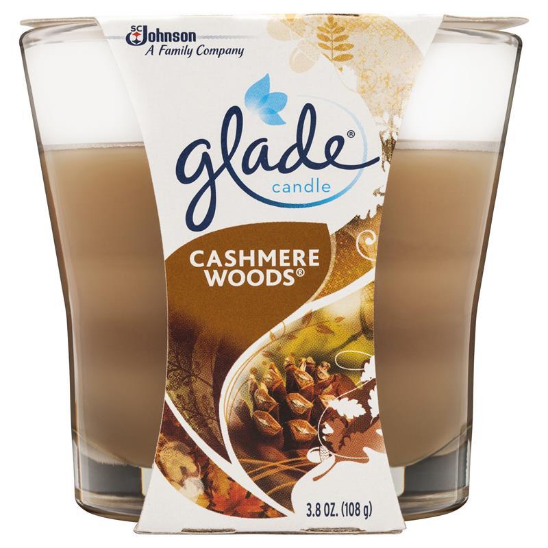 Buy Glade Candle Cashmere Woods 108g Online at Chemist Warehouse®