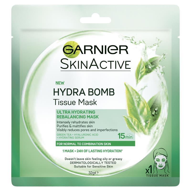 Garnier skinactive tissue mask