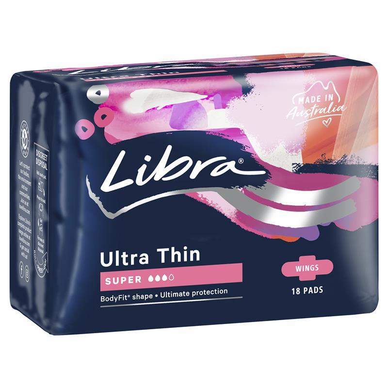 Buy Libra Extra Long Maternity Pads Wings 10 Pack Online at Chemist  Warehouse®