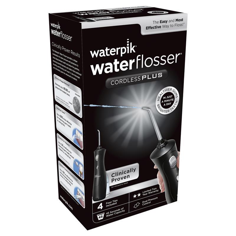 Waterpik Black Waterflosser Cordless Plus Online Only 73950216135 eBay