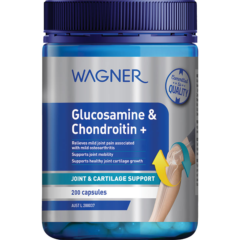Wagner Glucosamine & Chondroitin + 200 Capsules 9400581045086 eBay