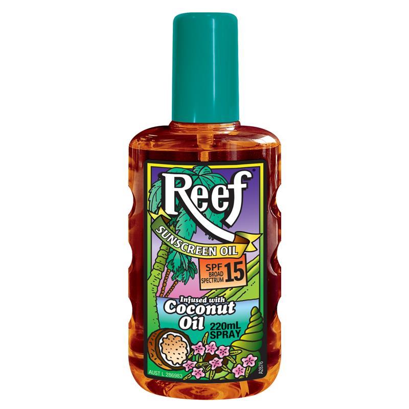 tanning oil reef