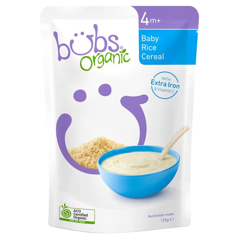 bubs organic cereal