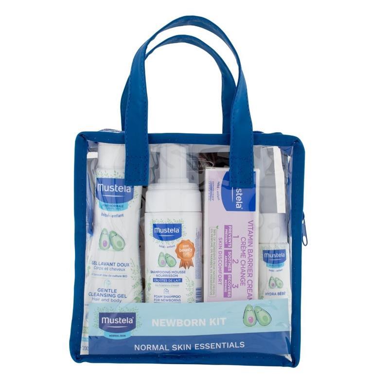 Mustela Set Portabiberon Termico + Gel detergente 2 in 1 + Hydra Bebè  ean:8388766124973