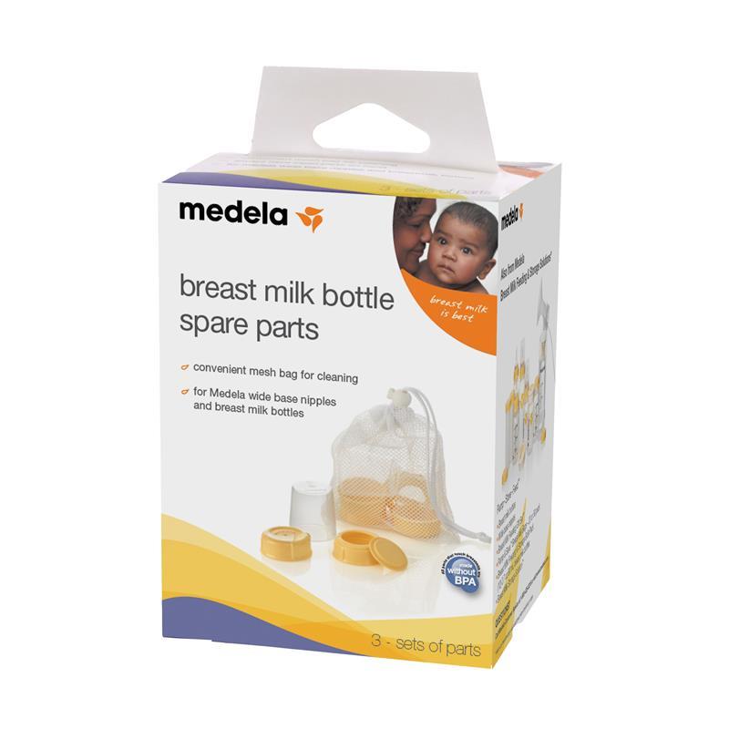 Medela Wide Base Bottle Lid Set Online Only Online at Chemist Warehouse®