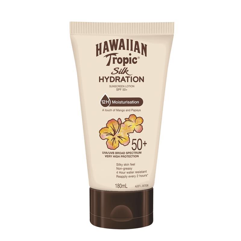 hawaiian tropic sunscreen white cast