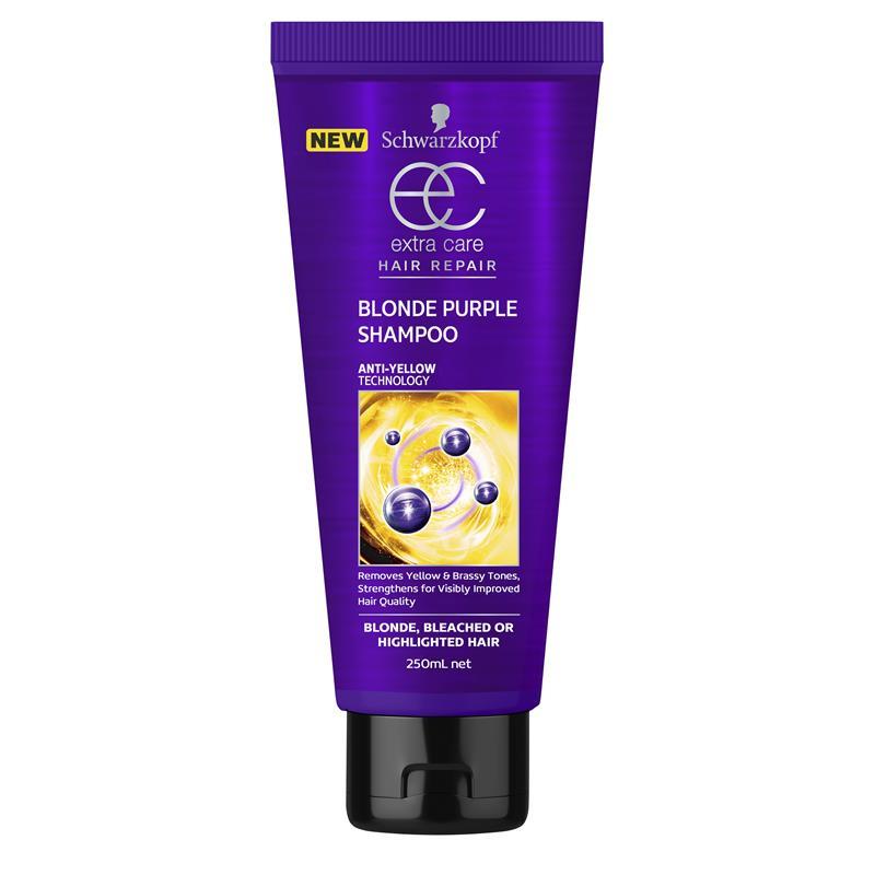 Schwarzkopf Extra Care Blonde Purple Shampoo 250ml Ebay