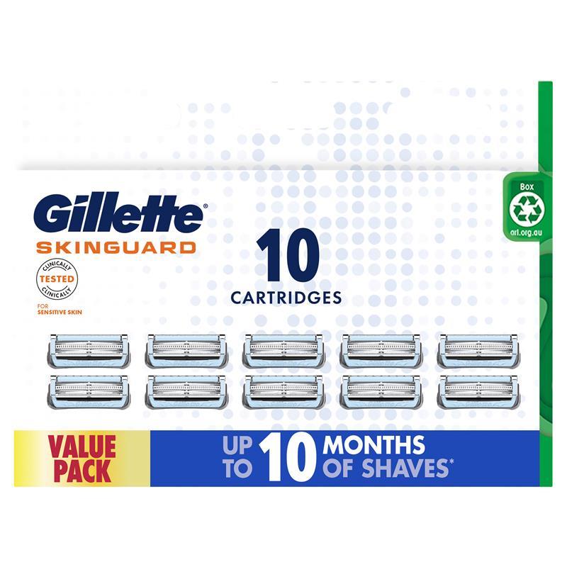 Gillette Skinguard A5 Cartridges 10 Pack eBay