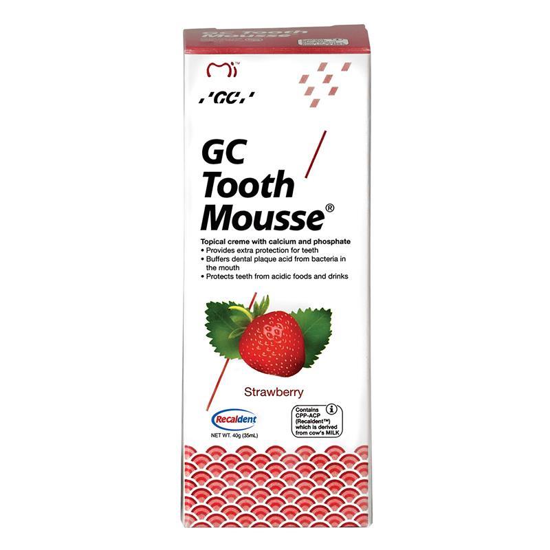 Arcade Dentaire - Tooth Mousse GC - Tutti Frutti - 10 Tubes De 40g