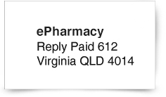 Chemist Warehouse | Reply Paid 612 Virginia 4014